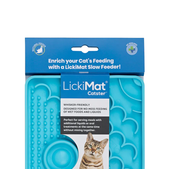 Lickimat for Cats - CASPER and Catster