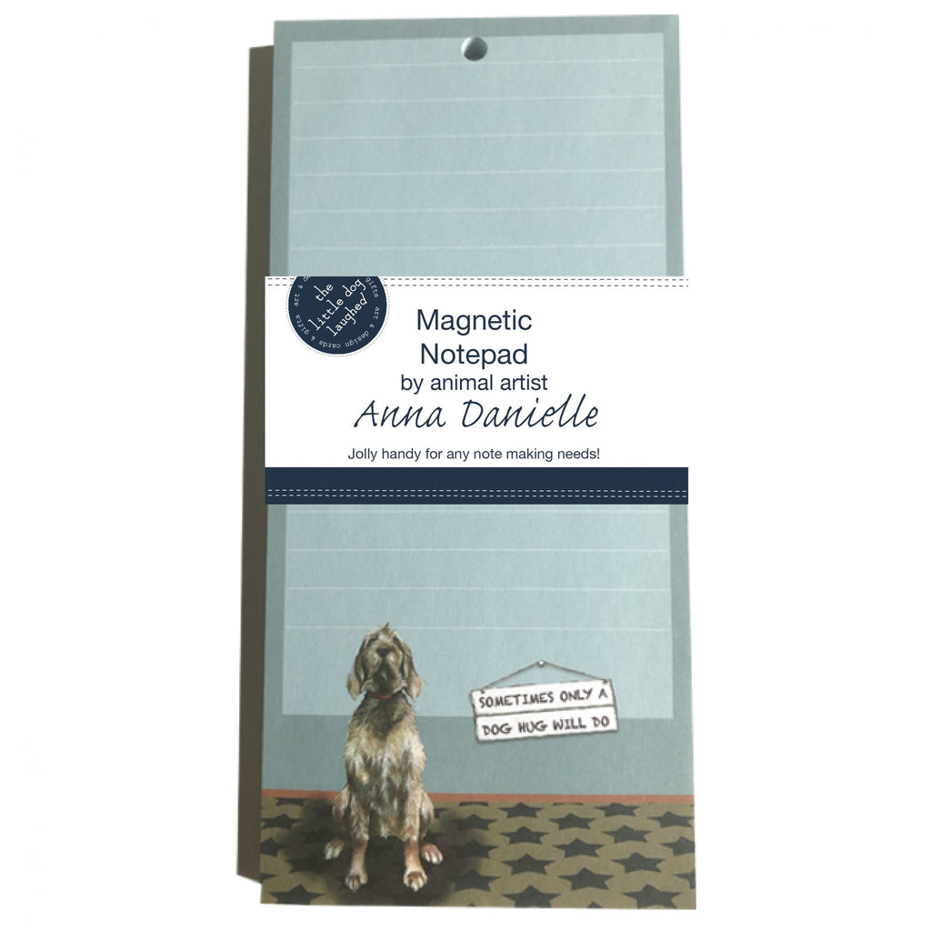 Magnetic Notepad - Dog Hug