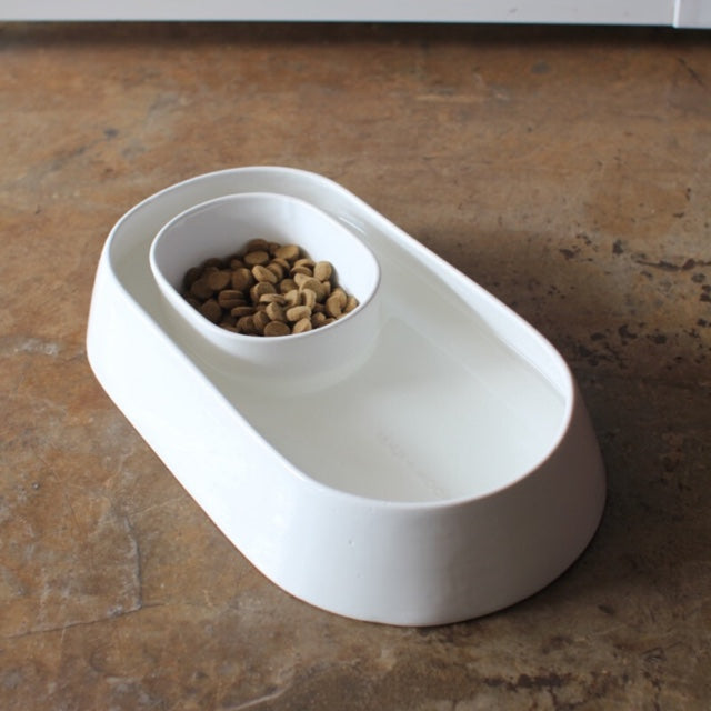 Anti-Ant Ceramic Food and Water Bowl