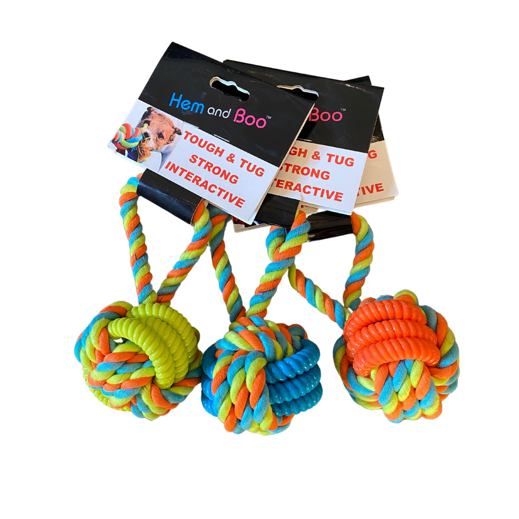 Tough & Tug Rope Ball Toy