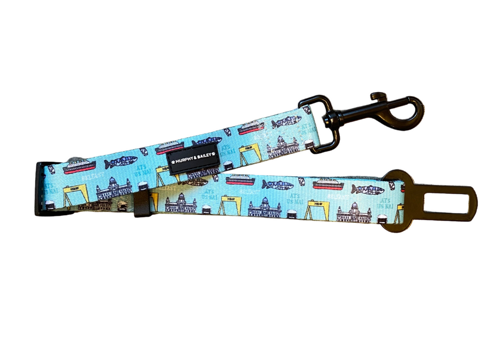 Murphy & Bailey Seat Belt - BLUE - Mutts about Belfast