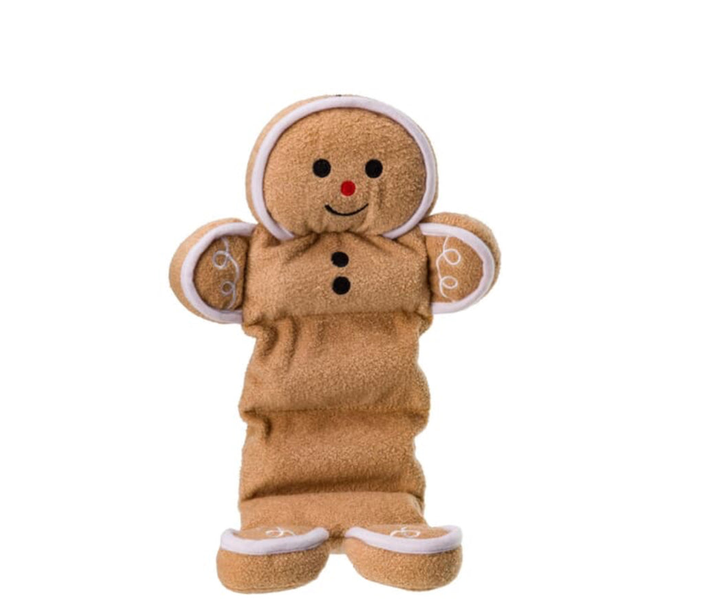 Gingerbread Long Squeaker Toy