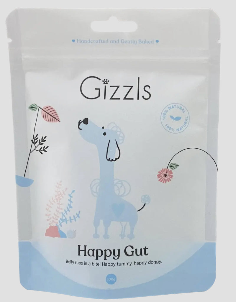 Gizzls Happy Gut Dog Treats