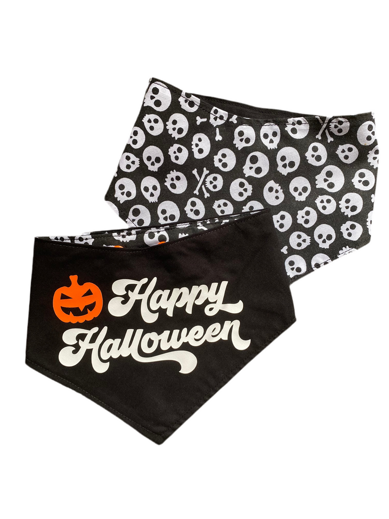 Happy Halloween Bandana - Baxter’s Boutique