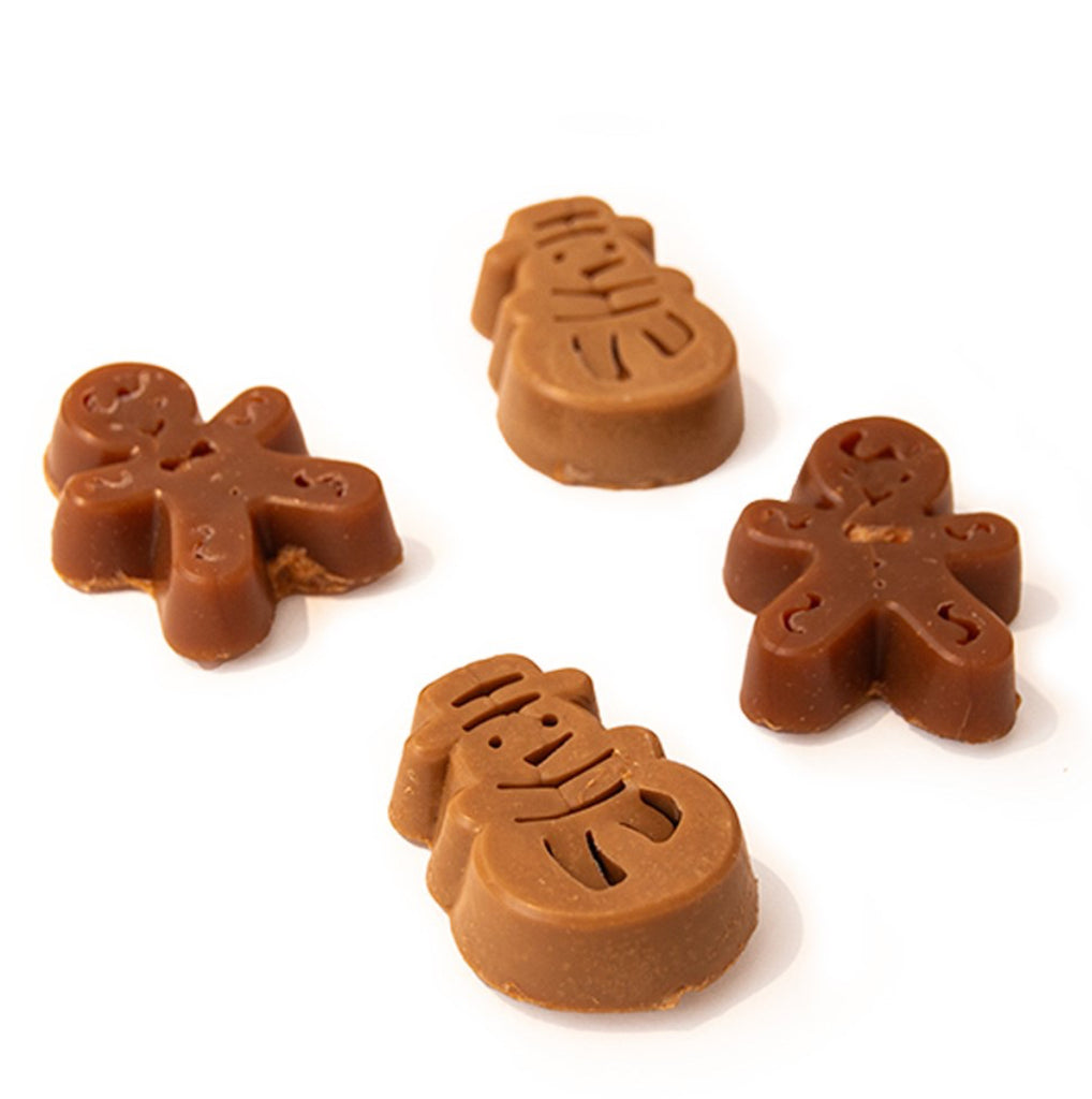 Merry Christmas Snowman and Gingerbread Man Filled Treats