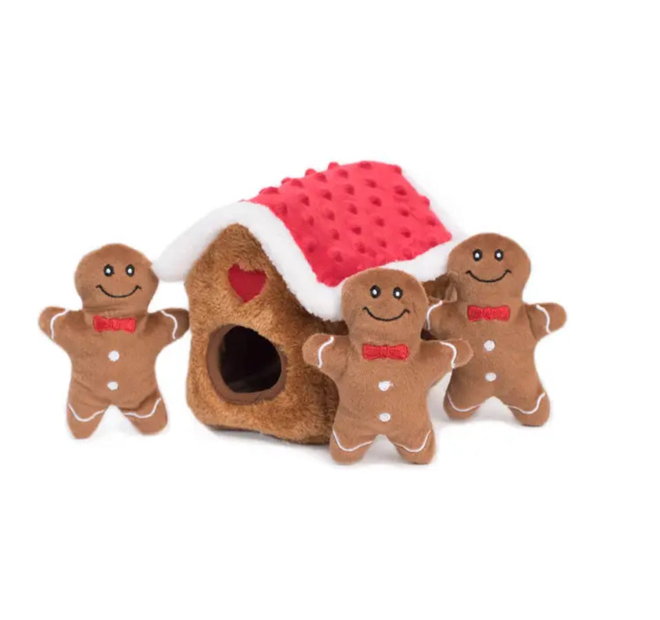 Gingerbread burrow toy