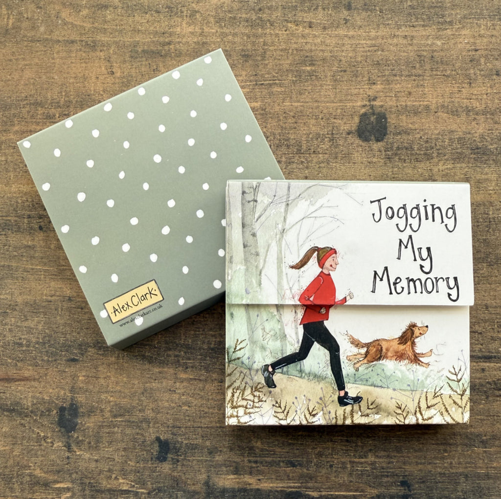 Alex Clark “Jogging my Memory” Mini Magnetic Notebook