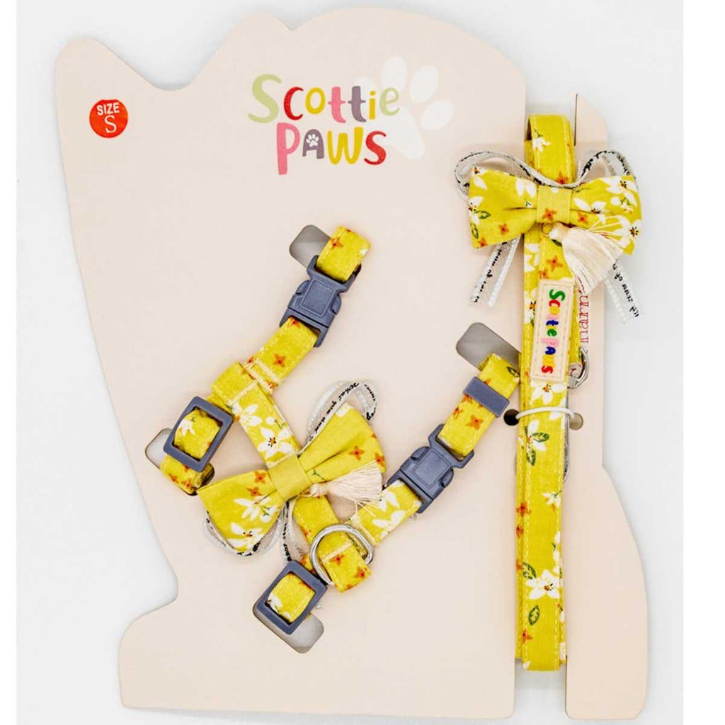 Scottie Paws Cat Harness & Lead Set