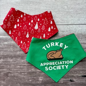 Turkey Appreciation Society Christmas Bandana