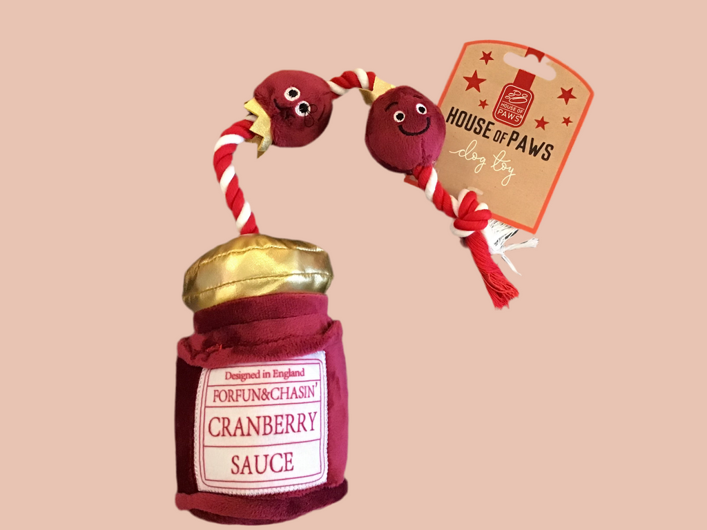 Cranberry Sauce Dog Toy