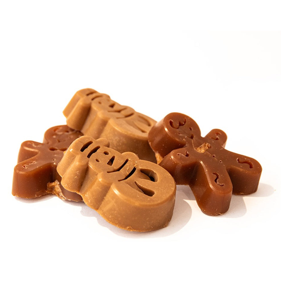 Merry Christmas Snowman and Gingerbread Man Filled Treats