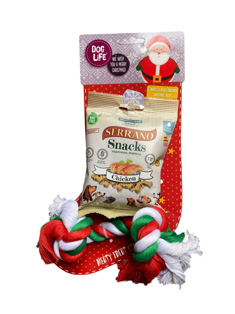 Meaty Treat Christmas Stocking for Dogs