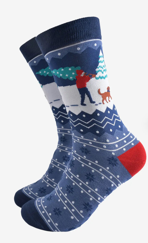 Men’s Festive Bamboo Socks