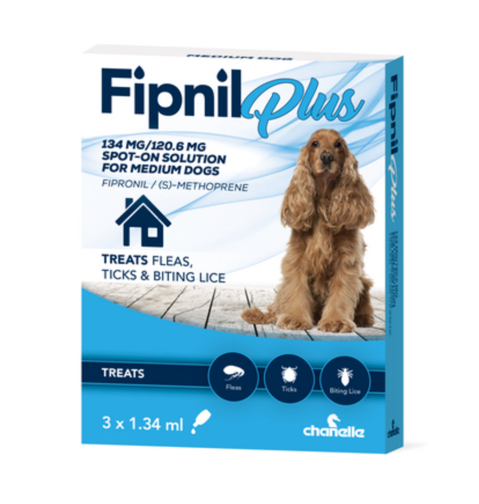Fipnil Plus for Fleas, Ticks & Biting Lice