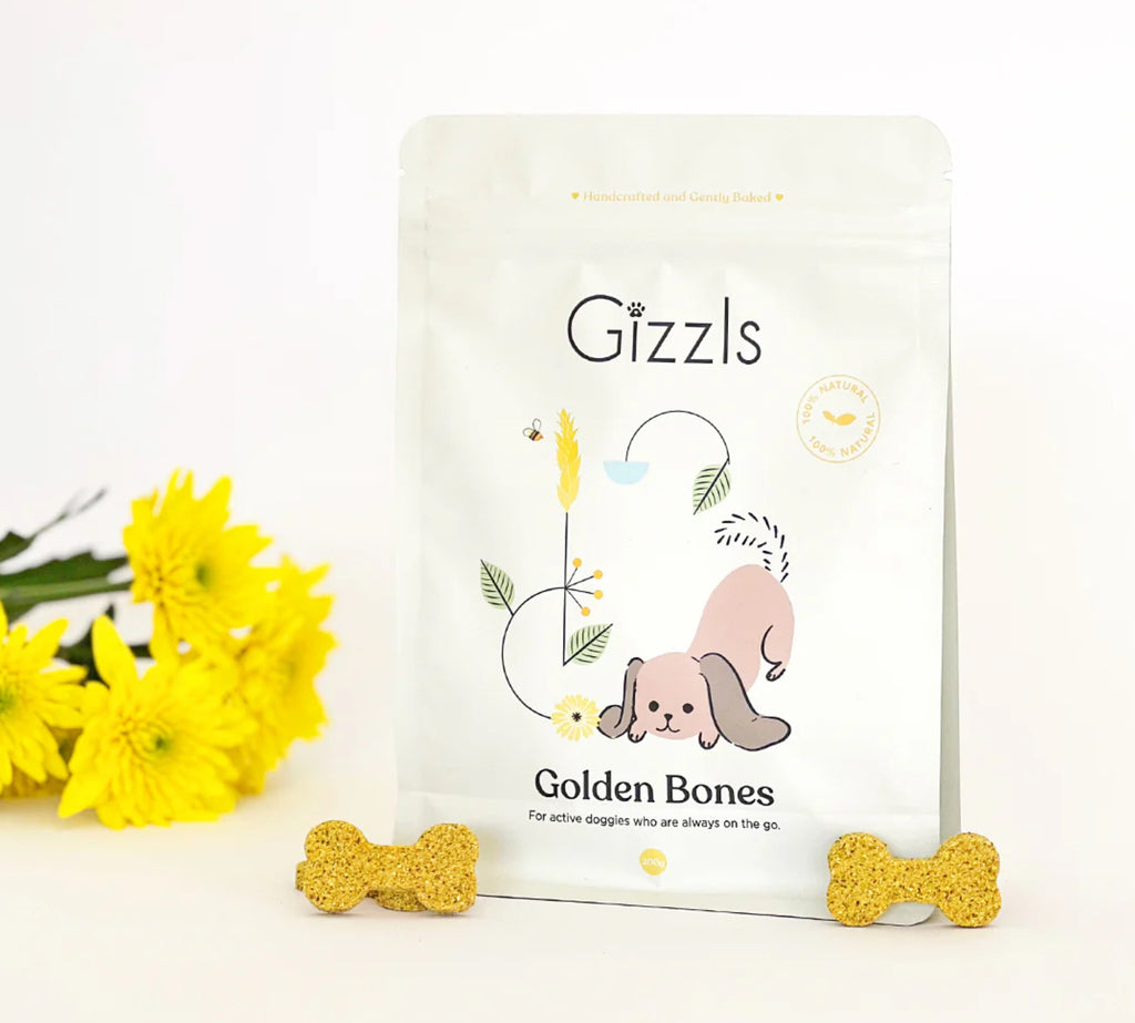 Gizzls Golden Bones Dog Treats