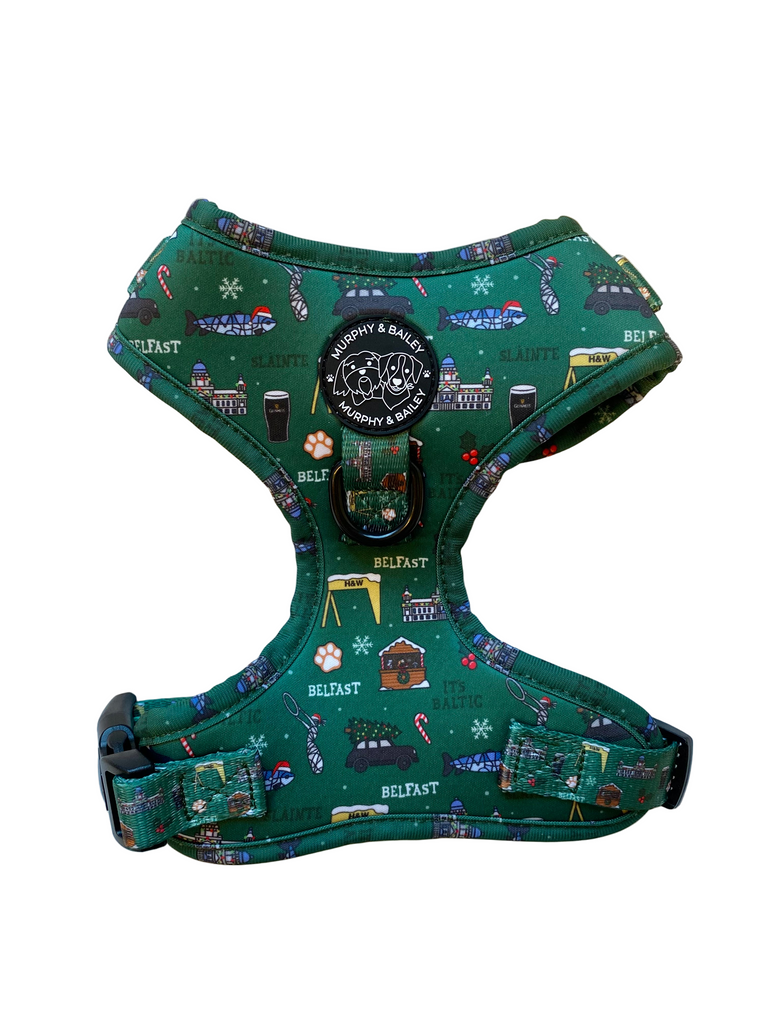 Murphy & Bailey Adjustable Harness - Christmas in Belfast