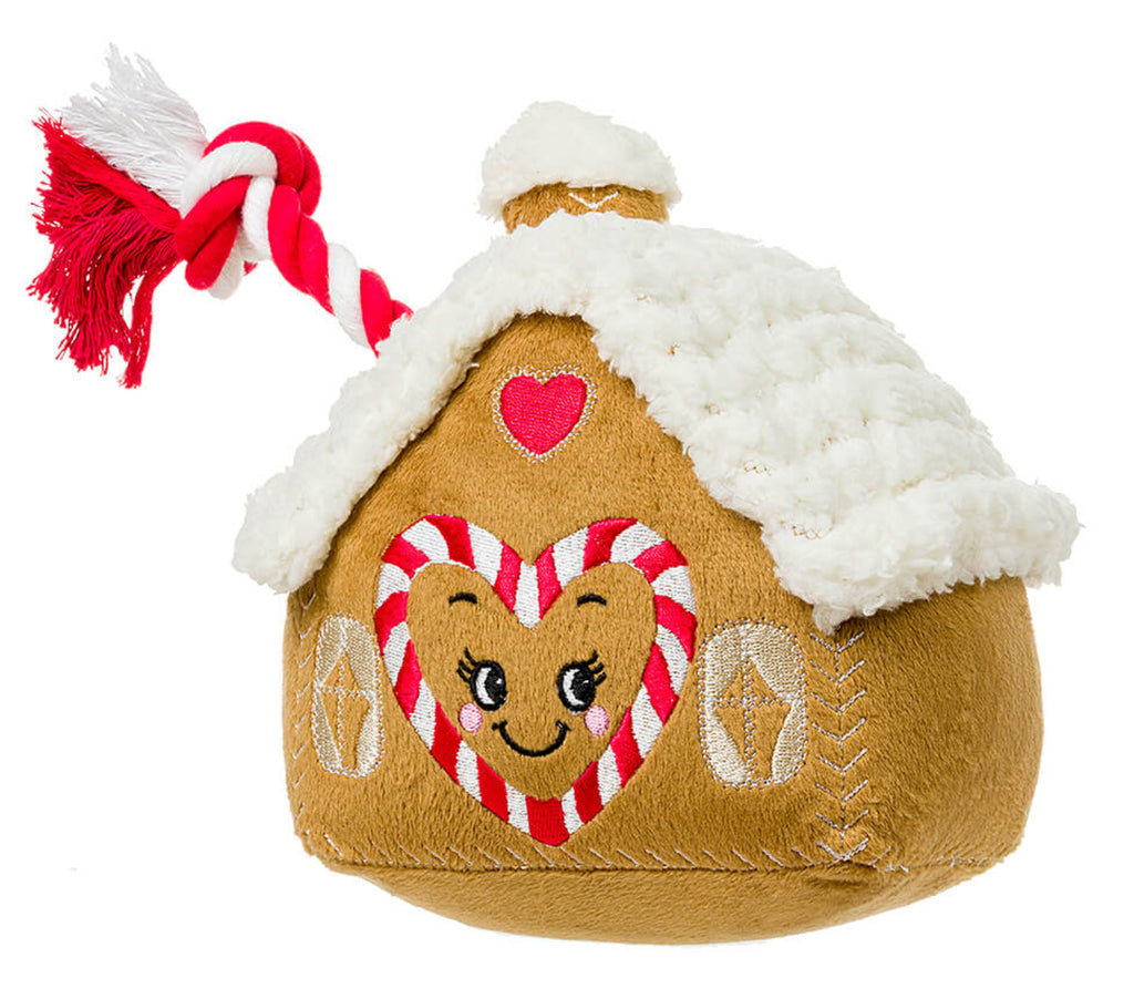 Gingerbread House Thrower Toy