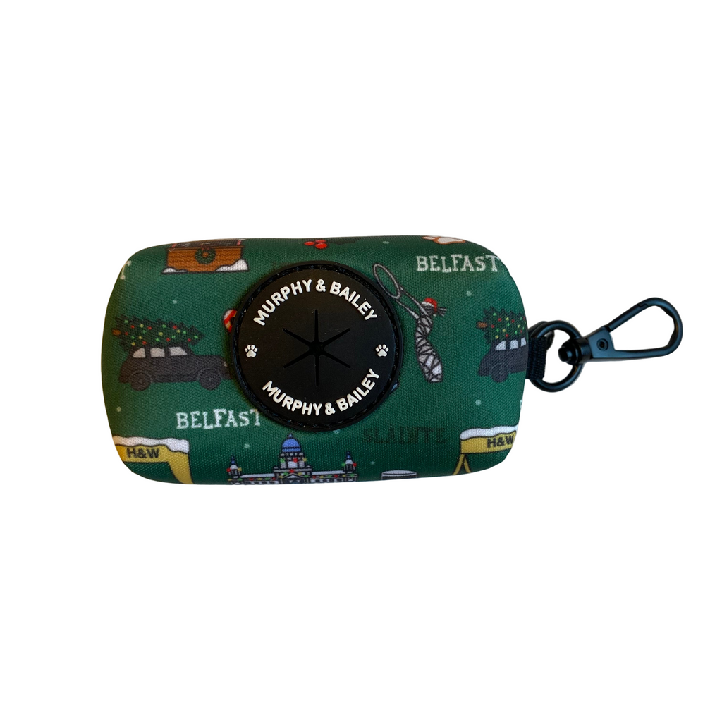 Murphy & Bailey Poo Bag Holder - Christmas in Belfast
