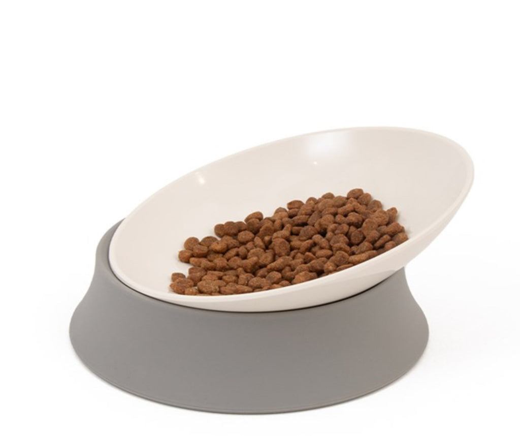 Tilted Cat Dish - Great & Small