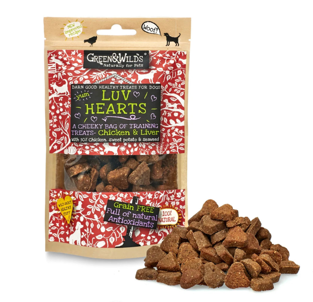 Luv Hearts Chicken Liver Treats