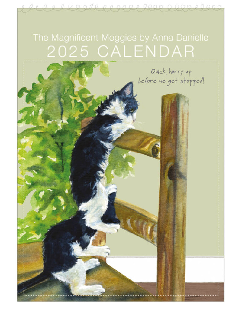 The Magnificent Moggies Calendar 2025