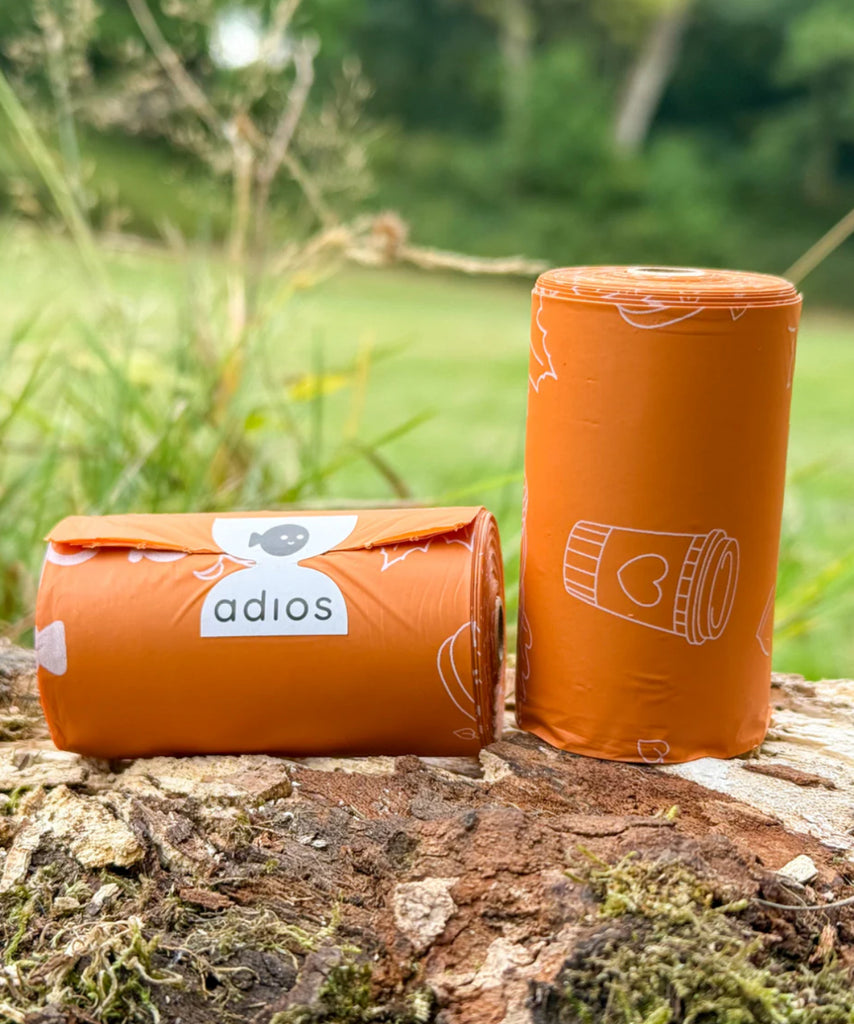Adios Plastic Compostable Poo Bags