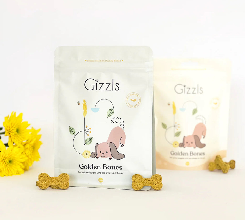 Gizzls Golden Bones Dog Treats