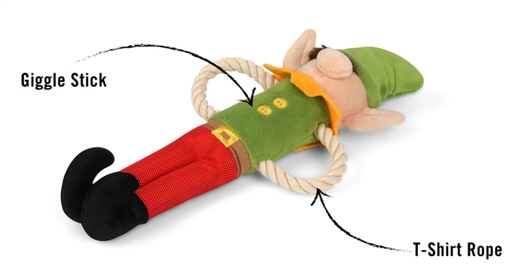 Santas Little Elfer - Christmas Plush Toy