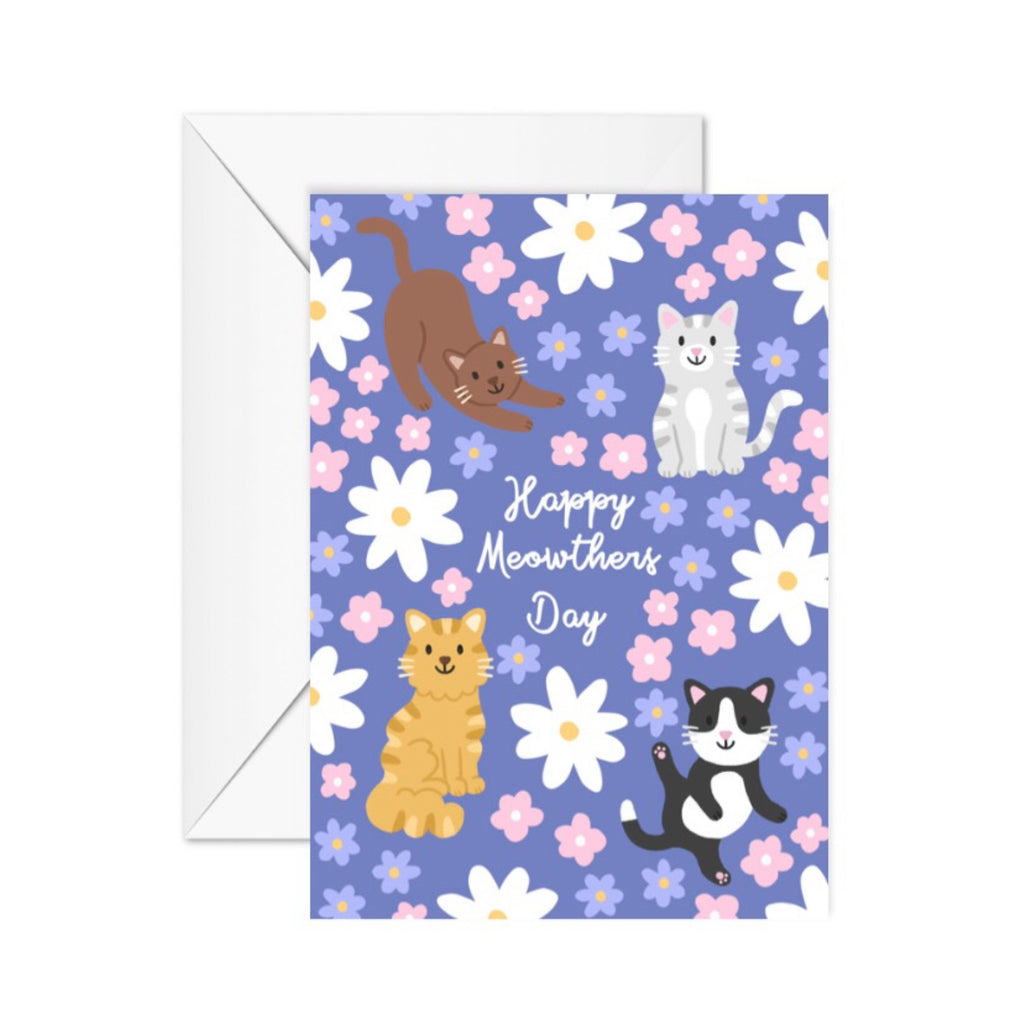 Happy Meowthers Day card