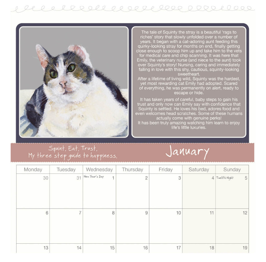 The Magnificent Moggies Calendar 2025