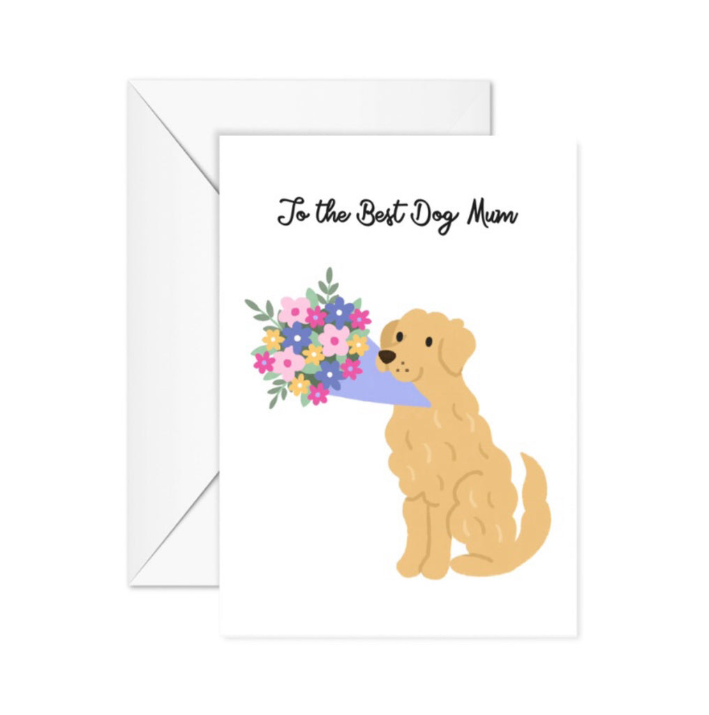 To the best dog mum Card