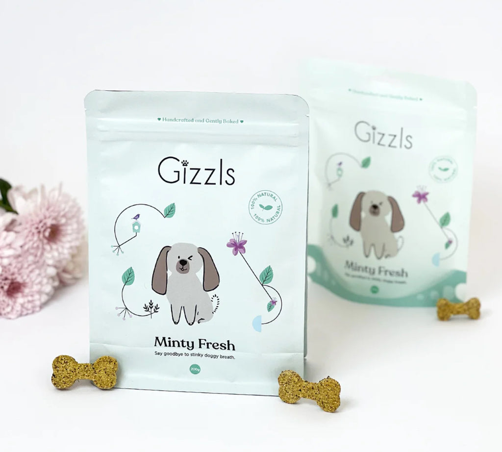 Gizzls Minty Fresh Dog Treats