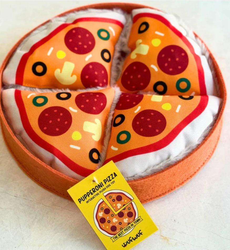 Pupperoni Pizza Interactive Toy