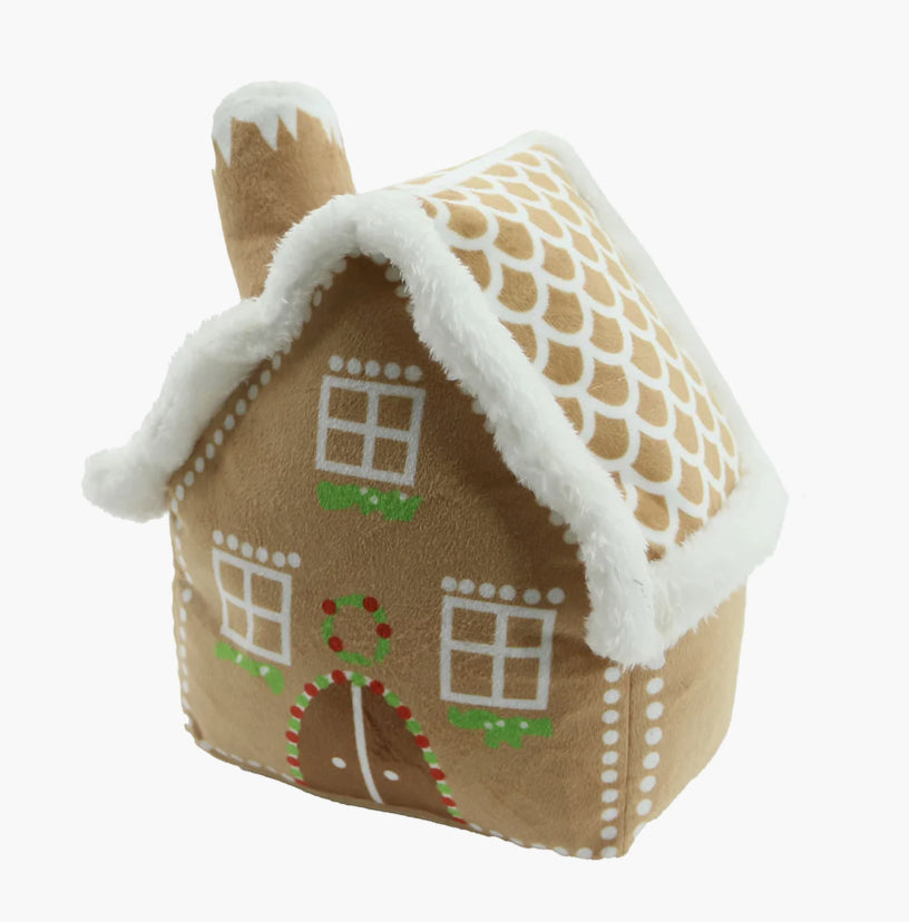 Gingerbread House - Dog Toy