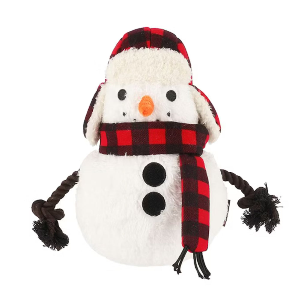Home for the Holidays Snowman - Christmas Plush Toy
