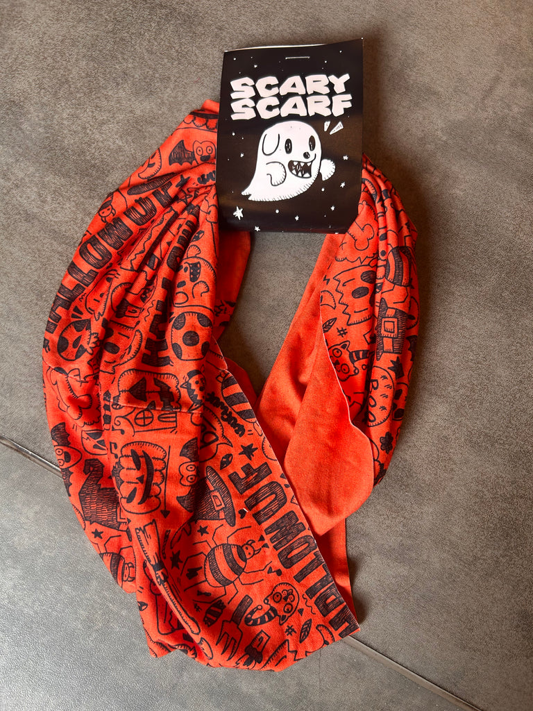 Halloween Scary Scarf (Large)