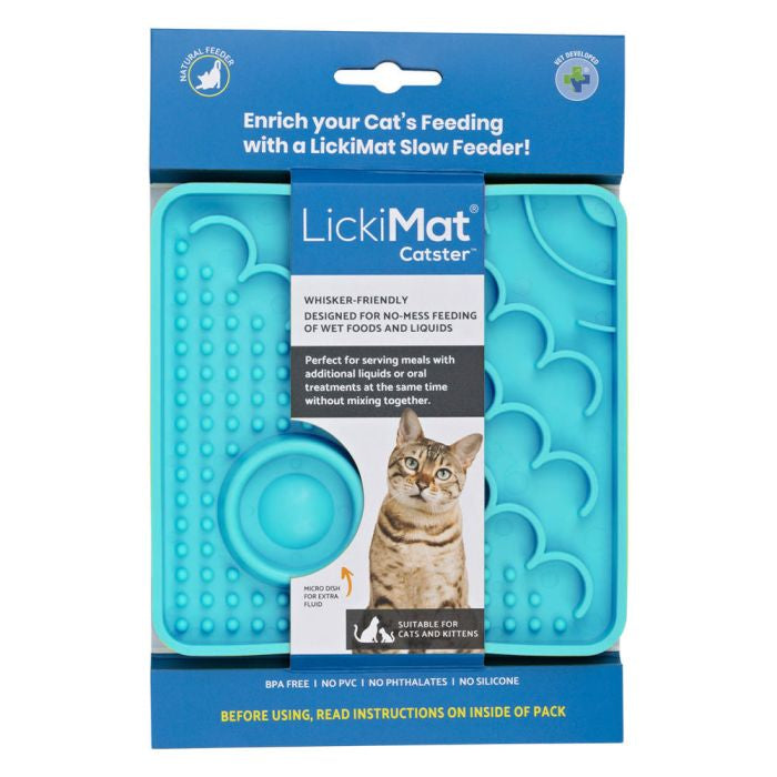 Lickimat - Catster - Turquoise