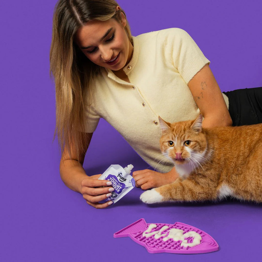 Frozzys Happy Gut Yogurt Squeeze for Cats
