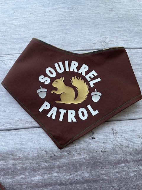 Squirrel Patrol - Adjustable bandana