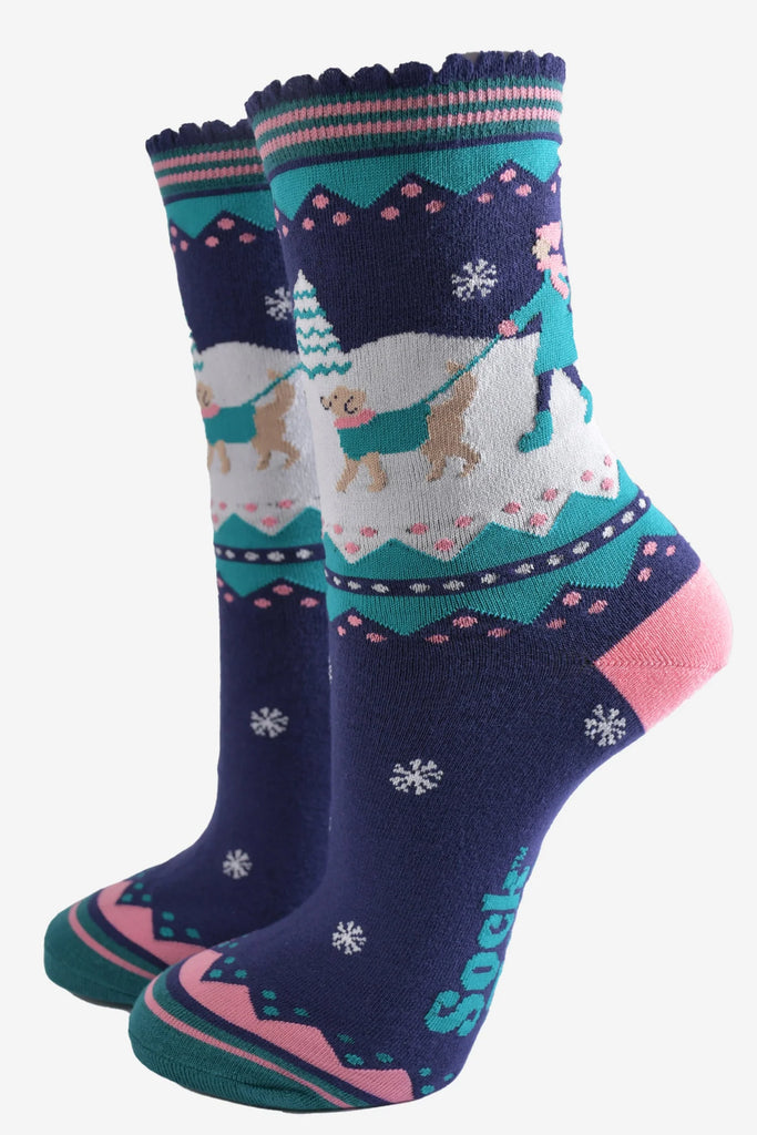 Women’s Festive Bamboo Socks