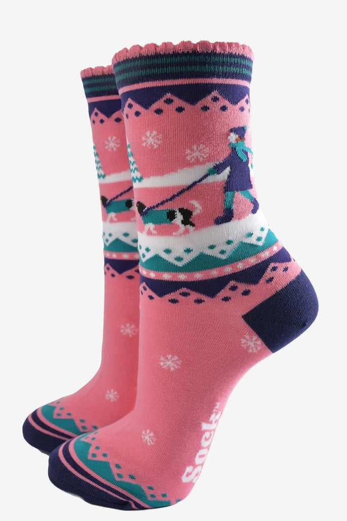 Women’s Festive Bamboo Socks