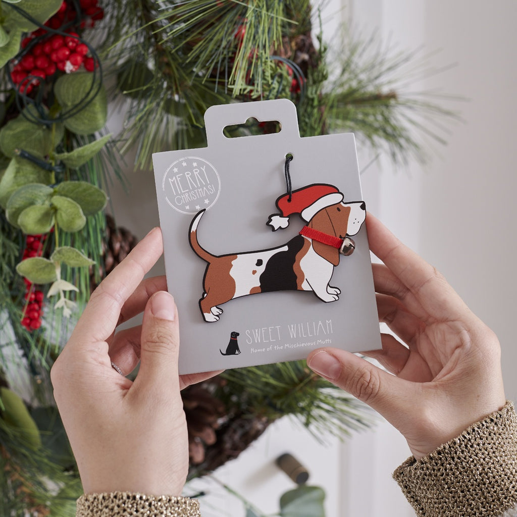 Christmas Decoration - Basset Hound