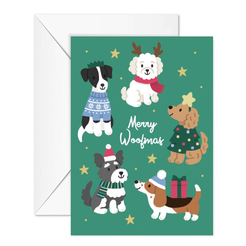 Merry Woofmas Christmas Card