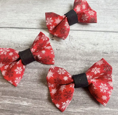 Bow Tie | Sparkle Snow Flake