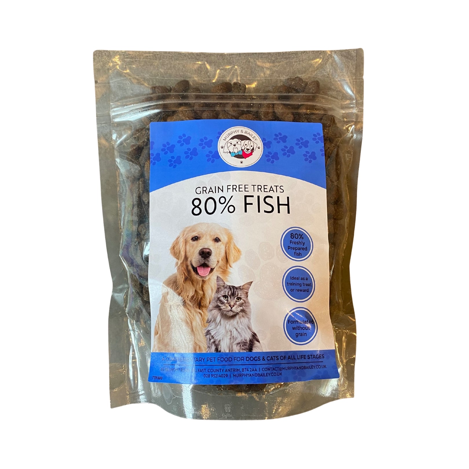 DOGTREATS Fish 80% Dog Treat