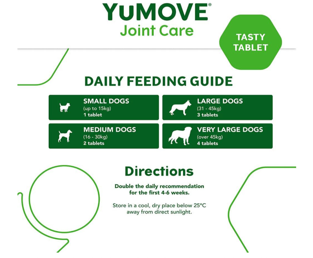 YuMove Joint Care for Senior Dogs - 120 Tasty Tablets
