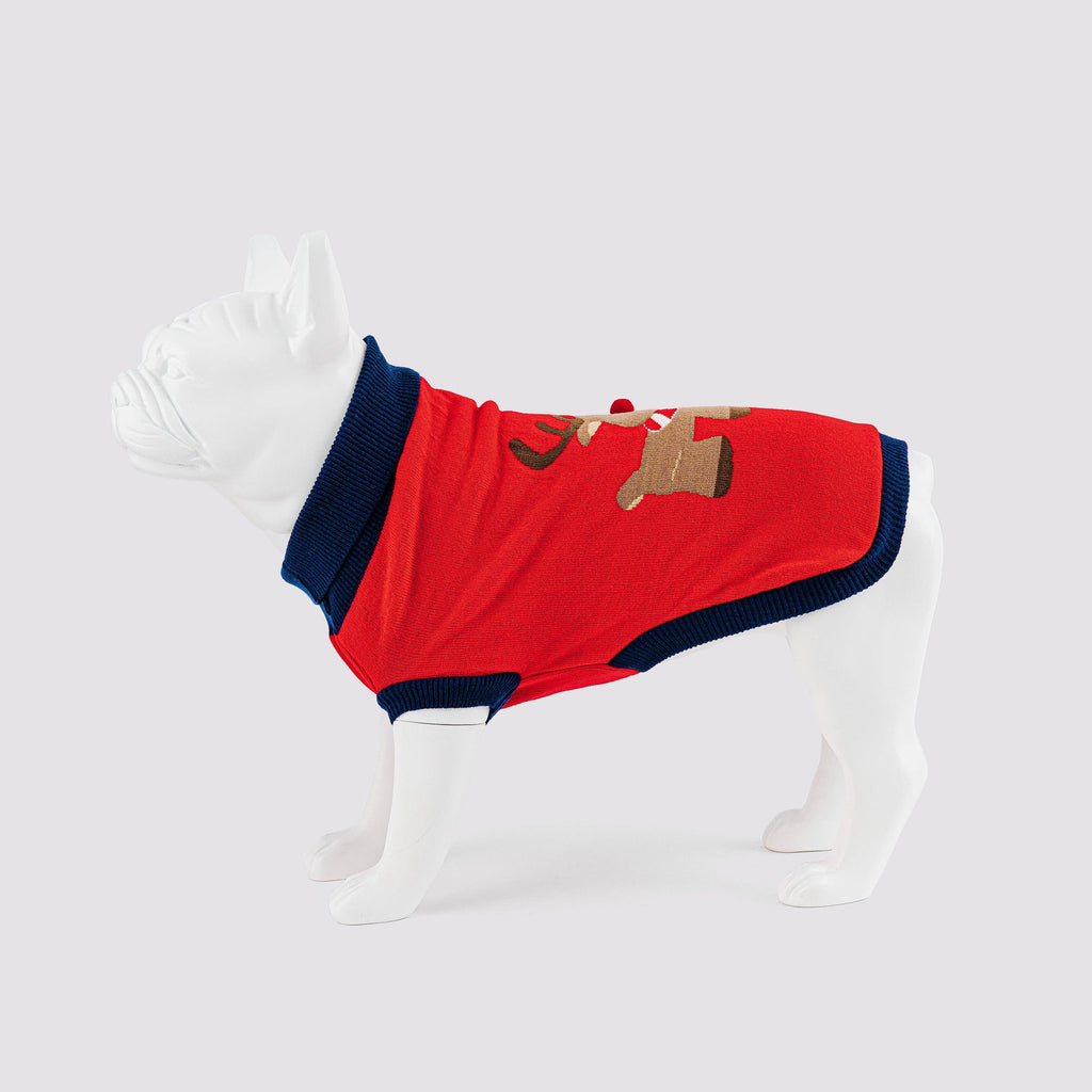 Christmas Reindeer Dog Jumper