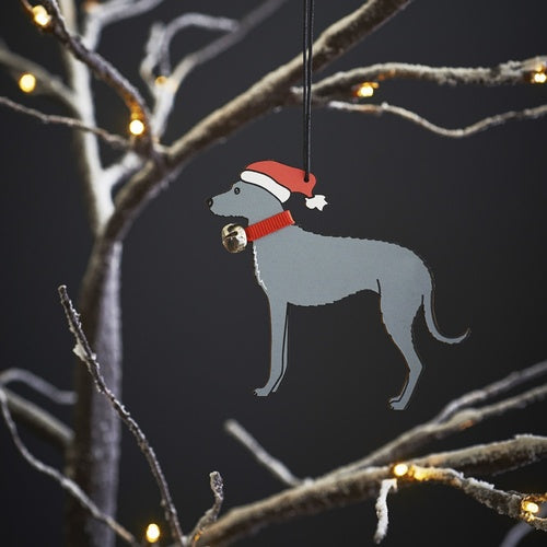 Christmas Decoration - Lurcher