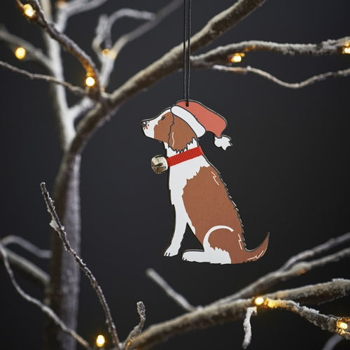 Christmas Decoration - Springer Spaniel (Liver & White)