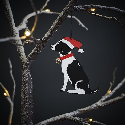 Christmas Decoration - Springer Spaniel (Black & White)